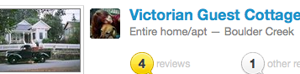 BnB Victorian Guest Cottage