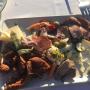 The first course included charcuterie from El Salchichero and sheep cheese from Garden Variety. 