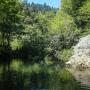 The Big Rock of Big Rock Hole—a great spot for jumping feet-first. Photo by Eric Ressler.