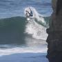 Burnsy has surfed The Lane since he was a grom. Mike Burns photo.