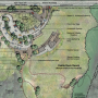 Plans for the new entrance area at Castle Rock State Park. It lies 800 feet northwest of the current park entrance. B
