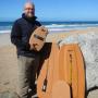Dave Hahn's California Surfcraft are made from aerospace-grade composite cork.