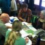 Brock Dolman (center) at the EcoFarm Conference.