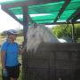 Joh makes a friend at Wilder Ranch. 