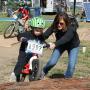 The 2014 Santa Cruz Mountain Bike Festival will attract many parents and kids practicing their skills like this pair pictured here in 2013.