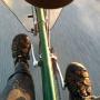 Pedaling selfie.