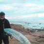 Ken Foster by his beloved Monterey Bay.