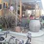 After the work and after the ride—MBoSC at Santa Cruz Mountain Brewing. Dave Robinson photo.