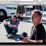 Matthew Swinnerton and Spencer Lindsay documenting the event.