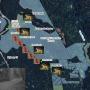 Lion activity near the proposed crossing on June 1-2 and July 2. Courtesy Pathways for Wildlife.