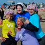 Four Women on Waves contestants at the 2013 event. 