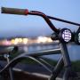 Designed in Santa Cruz, the Nightshift bike light lets you ride into the night with style. 