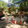 The Virgin of Pinto Lake appeared to Anita Contreras Mendoza on June 17, 1992. This shrine sprouted up almost overnight.