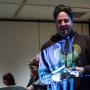 Raymond St. Martin won some cool Nat Geo schwag. Carl Uebelhart photo.
