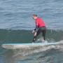 Ryan Smith, new surfer extraordinaire, carves a line. (Chip Scheuer)