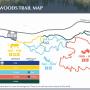 San Vicente Redwoods Trail Map 2023, courtesy Land Trust of Santa Cruz County