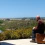 Adventure pals take in the terrace-fic sights from Younger Lagoon Reserve, part of the UC Natural Reserve System..