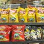 Even the goodies in Big Basin's park store bear the Crumb Clean Campaign stickers. Molly Lautamo photo.