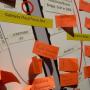 Suggestions for the river at the Jan. 7 launch of the San Lorenzo River Alliance. Hilltromper photo.