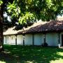 The Mission Adobe and courtyard in high summer. Friends of SC State Parks photo.