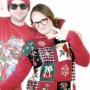Don't forget Friday evening's Ugly Sweater Contest! They'll have a fabric artist on hand armed with appliques in case your Christmas sweater is too tasteful. UglySweaterShop.com photo.