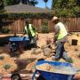 ECI's landscape professionals hard at work on a private residence. Photo courtesy ECI.