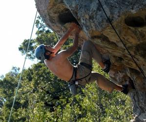 Castle Rock State Park, one of the Bay Area's favorite places to climb and boulder. Photo credit: Blase Iuliano.