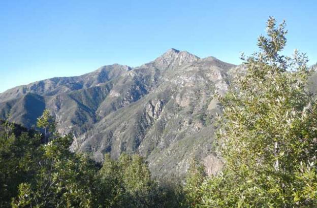 The remote fortress of Cone Peak.