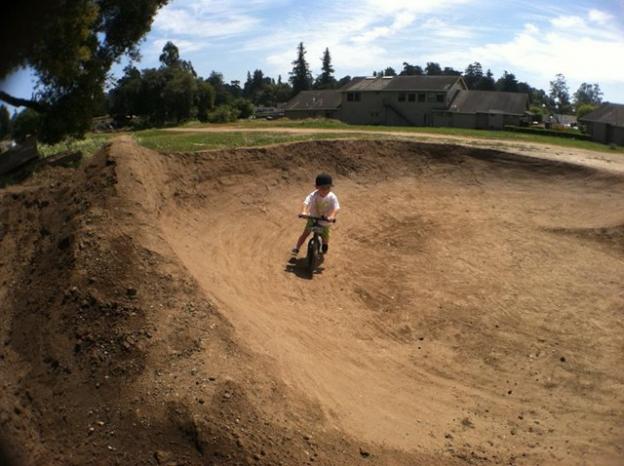 One reason for the pump track phenomenon: city councils like the idea of a safe place for kids to go. Photo courtesy Epicenter Cycling.