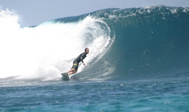 Cliff Hodges is psyched to help people learn to have the kind of fun he had growing up in Santa Cruz.