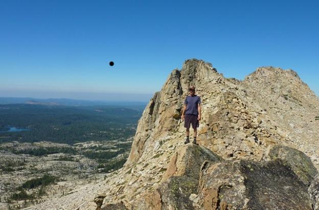 The view from the ridge above Tyler Lake. Photo by Brooke Wright.