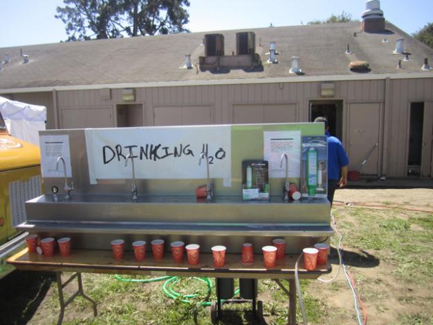 Water bottle filling station, courtesy Inspired Stewardship.