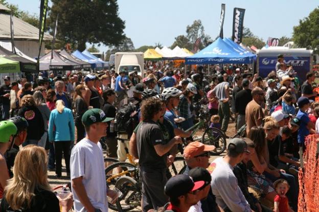 Visitors to the 2013 Santa Cruz Mountain Bike Festival, presented by the Mountain Bikers of Santa Cruz, packed the Aptos venue last year.