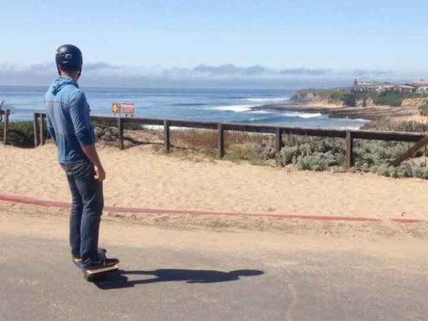 Kyle Doerksen 'surfing to the surf check.'