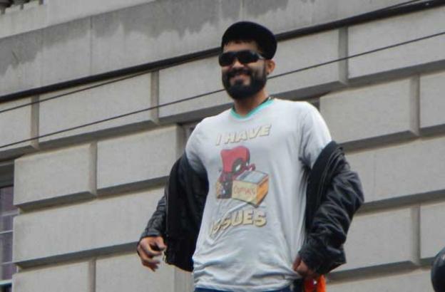 Relief pitcher Sergio Romo 