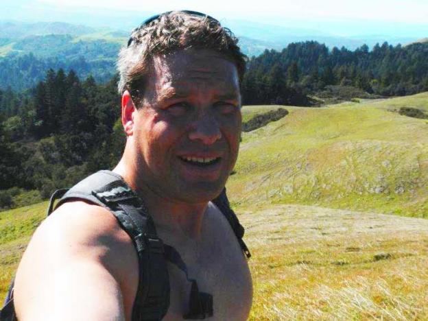 The author mulls naked somersaults down the hill.