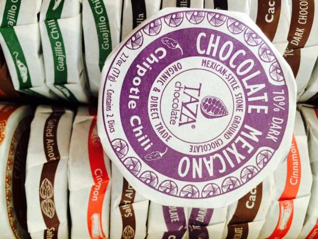 Because no one ever says, 'No thanks, I have enough organic fair trade Mexican chocolate in exotic flavors.' No one. 