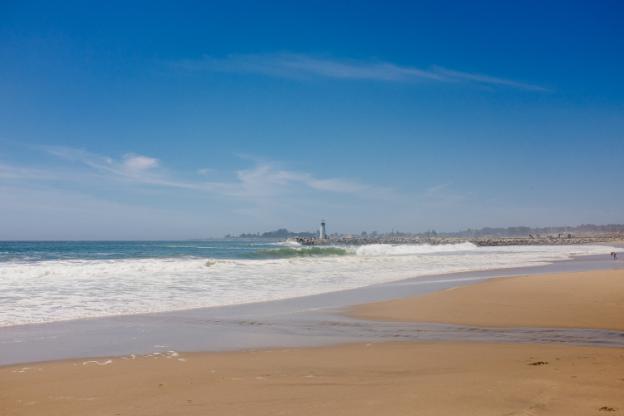 It doesn't get much better than Twin Lakes State Beach on a sunny day. Photo by Eric Ressler. 
