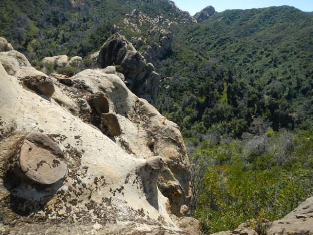 A sandstone spine across wild backcountry.