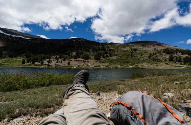 Yosemite selfie. Carl Uebelhart photo.