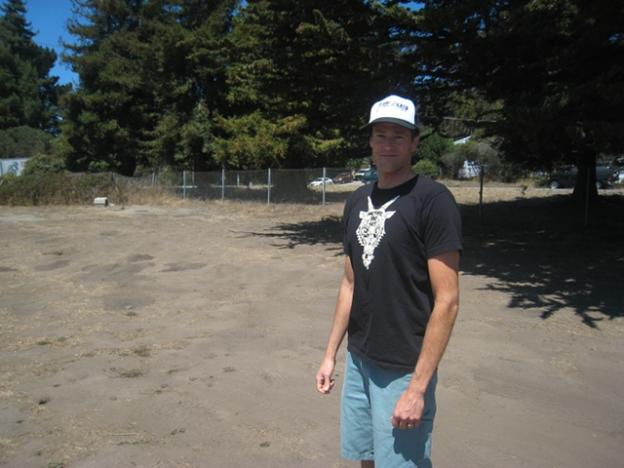 Wagner-Jauregg says he knew it was time to build a pump track on the Westside when traffic to Aptos grew too daunting. Photo by Andrew Juiliano. 