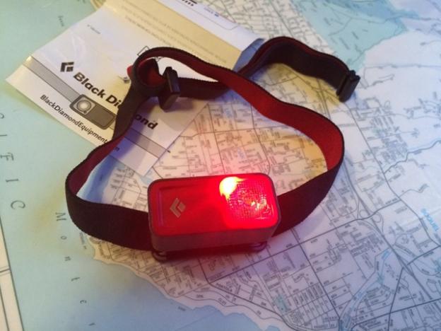 On-off buttons are so yesterday. This Black Diamond headlamp operates by swipe touch.