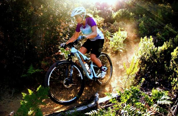 The Joplin kicks up its heels. Photo courtesy Santa Cruz Bicycles.