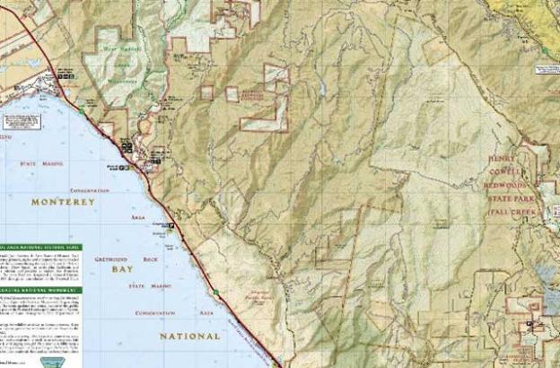 Packed with info nuggets, including trail distances, this map really satisfies.