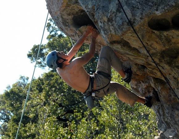 Castle Rock State Park, one of the Bay Area's favorite places to climb and boulder. Photo credit: Blase Iuliano.