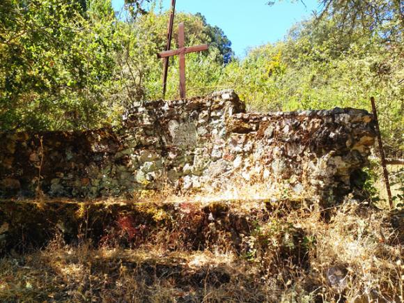 A memorial to a pioneer of American literature sits unseen 10 miles west of Gilroy.