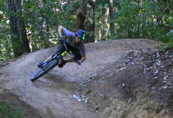 Riding a slice of trail you helped build? *That* is what it's all about. Photo by Bruce Dorman.