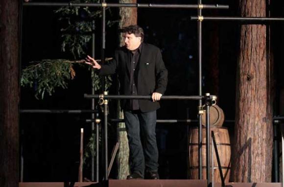As the Chorus in Shakespeare's Henry V, SSC artistic director Marco Barricelli made a strong case for the magic of theater—precisely what Shakespeare Play On seeks to preserve as it raises funds for a 2014 season.  