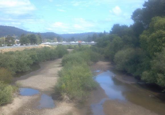 Getting Our Sh*t Together: Several agencies and organizations test water quality on the river. But only now are they sharing information with an eye toward cleaning up the San Lorenzo. Hilltromper photo.