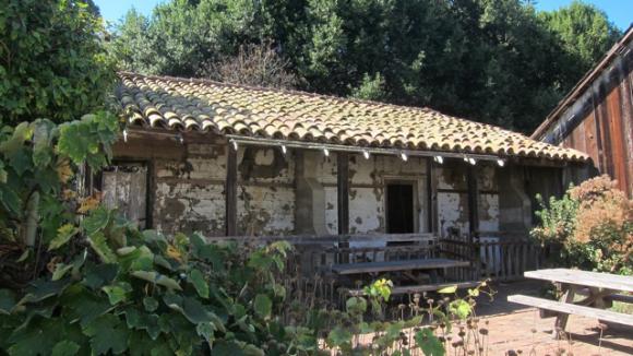 The Bolcoff Adobe, the oldest building at Wilder, dates back to 1840. 